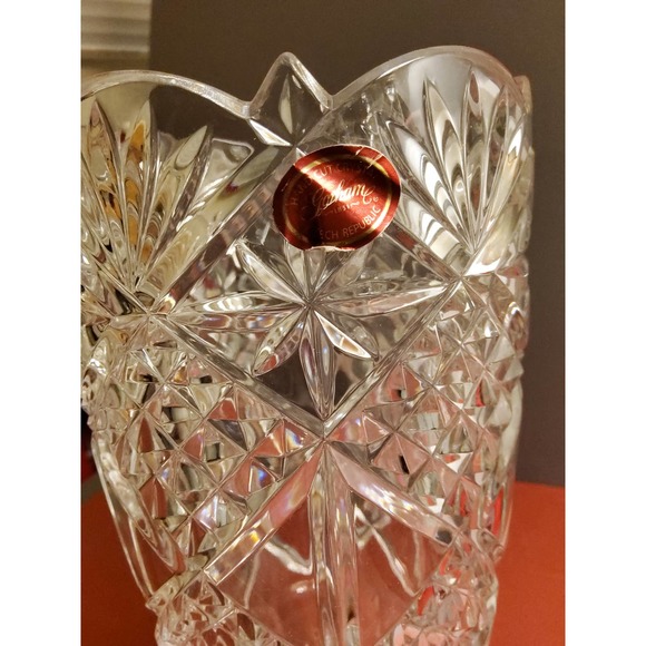 Gorham Covington 9½" flared crystal vase - Picture 3 of 4